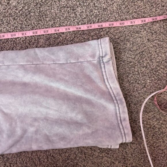 Manifest Offline Women's XS Gray Acid Wash Wide Leg Cargo Sweatpants Lounge - Picture 4 of 9